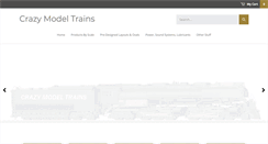 Desktop Screenshot of crazymodeltrains.com